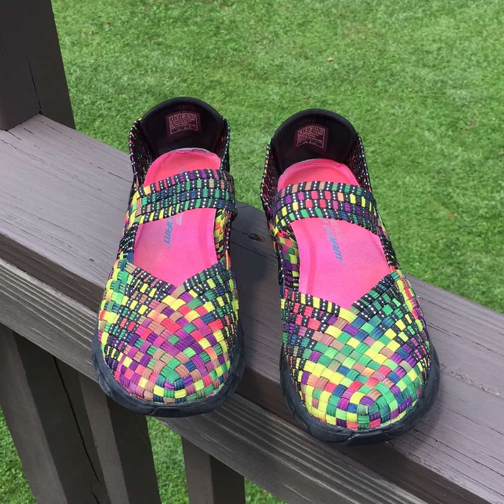 Sketchers Multi Colored Mary Jane’s!